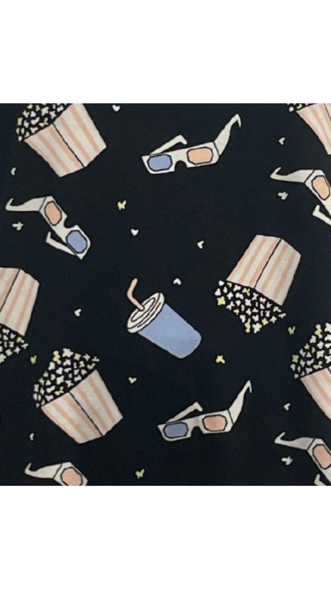 Movie Theme Print Night Shirt. Style COTYM-NSMOVIE