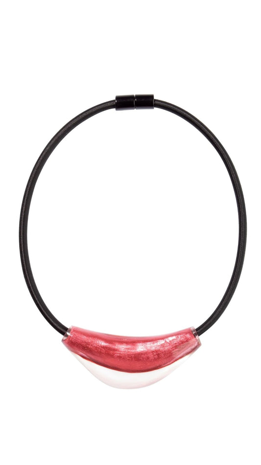 Luxus Collection - Pink Pendant Necklace. Style 6350150PINKQ01
