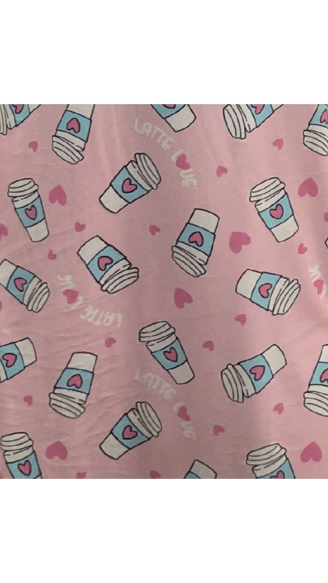 Coffee Cup Print Night Shirt. Style COTYM-NSCOFFCUP