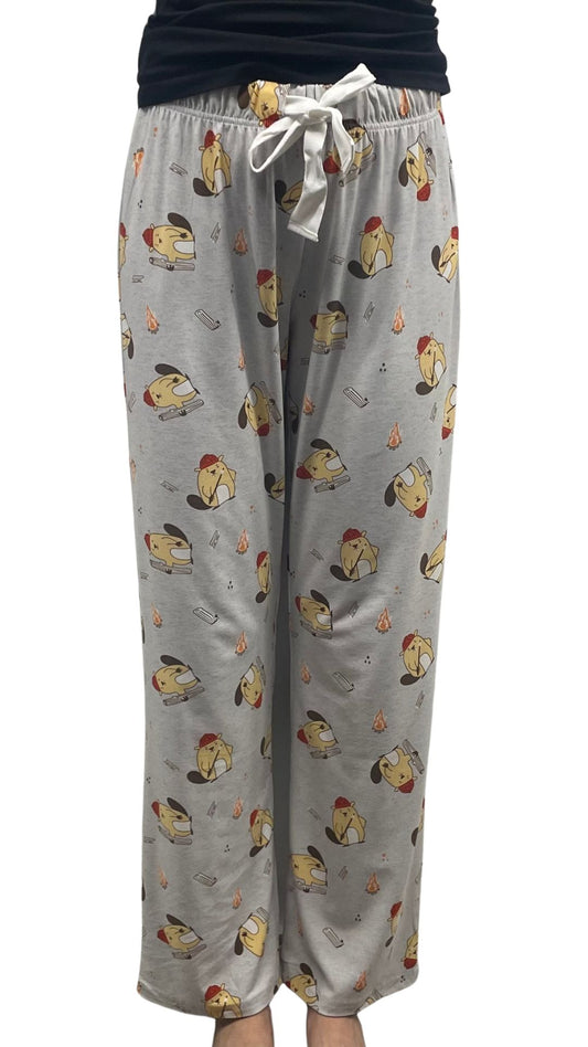 Beaver & Fire Print PJ Pant. Style COTYM-PTBEAVER