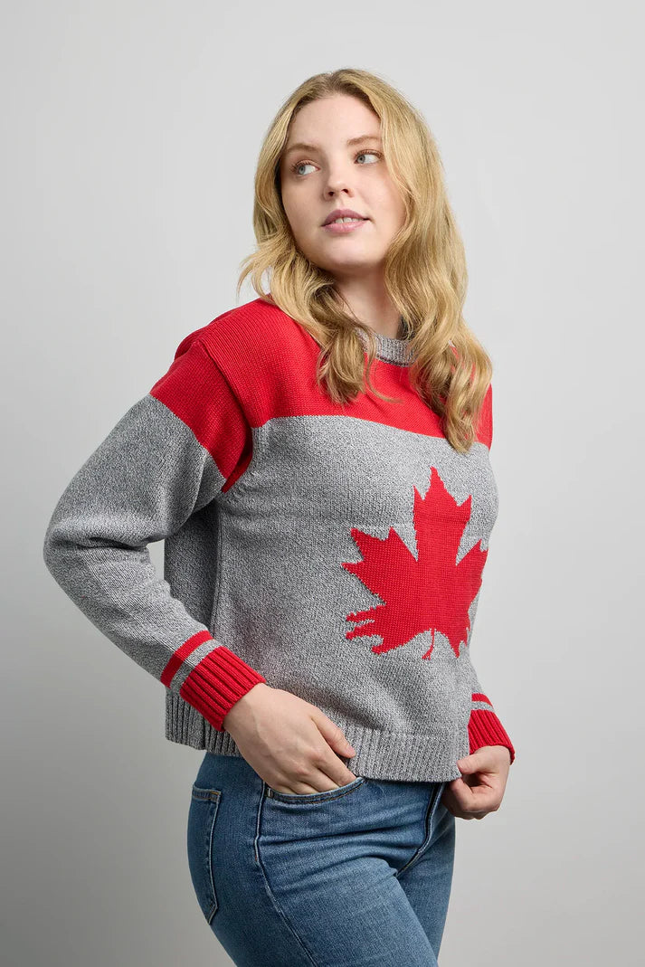 Canadian Shorty Knit Sweater. Style CKI52033