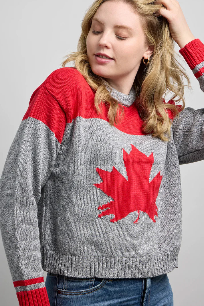 Canadian Shorty Knit Sweater. Style CKI52033