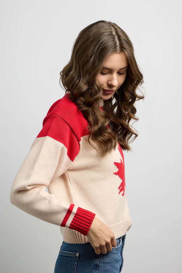 Canadian Shorty Knit Sweater. Style CKI52033