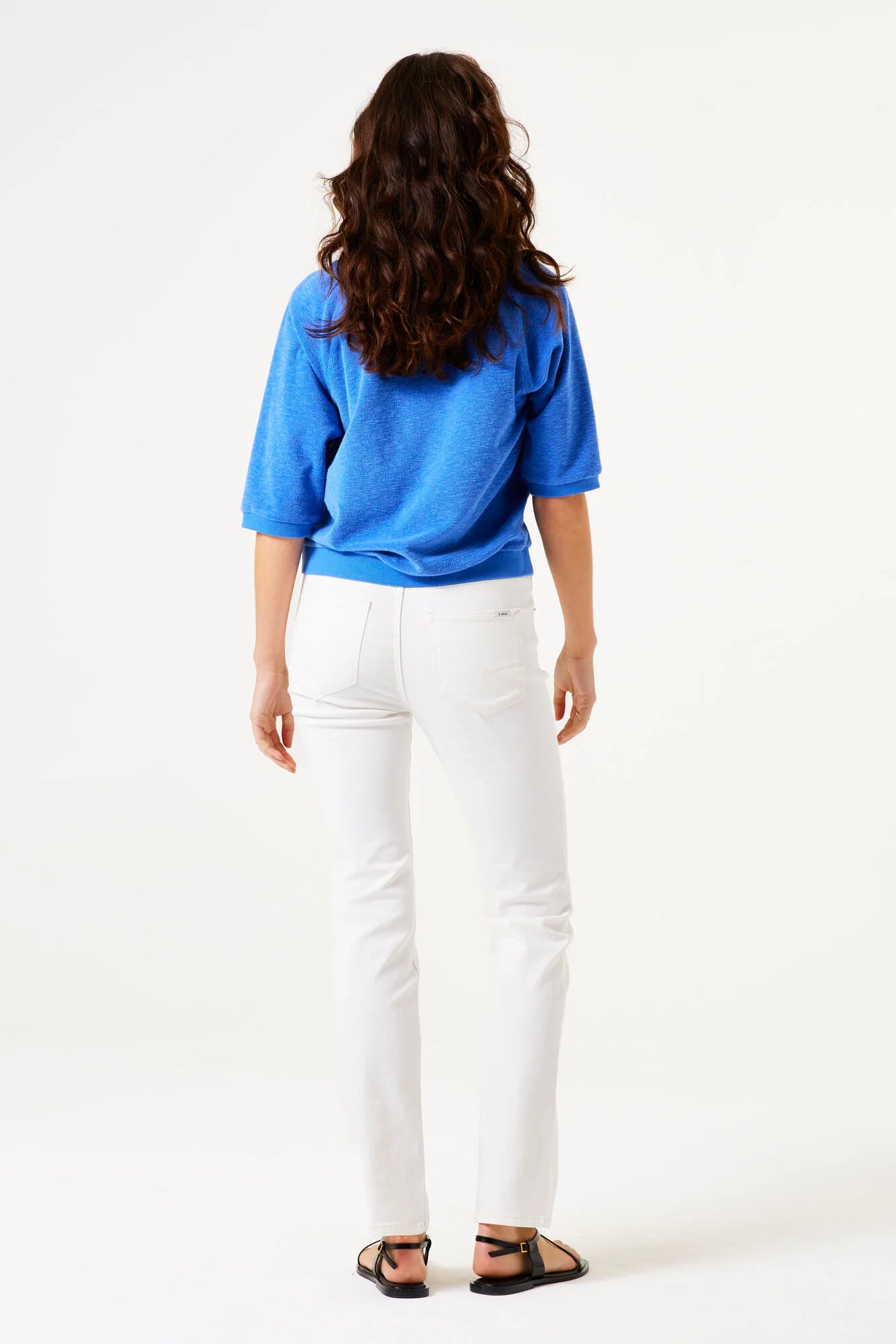 Raglan Half Sleeve Terry Top. Style GARD50060