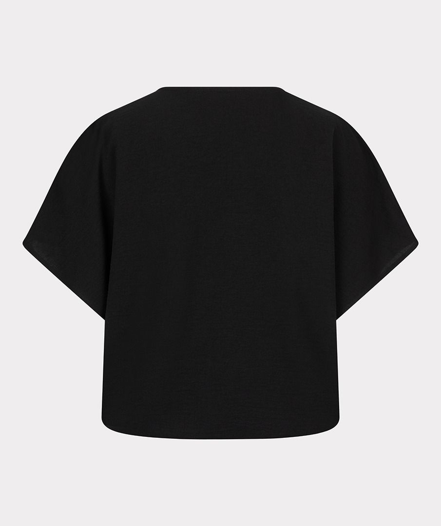 Crossover Lightweight Crinkle Top. Style ESQHS2510218