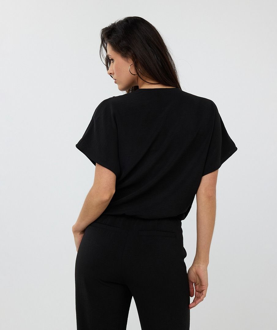Crossover Lightweight Crinkle Top. Style ESQHS2510218