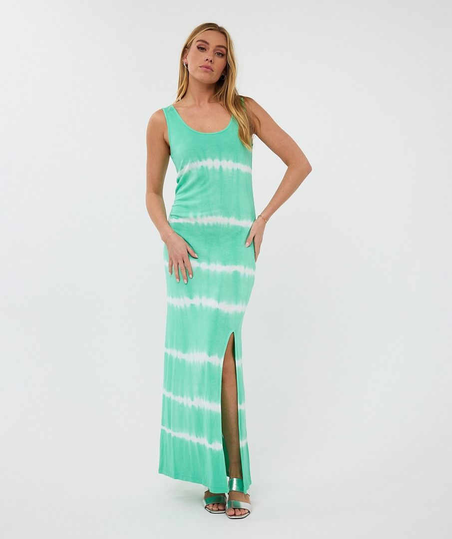 Tie Dye Jersy Tank Maxi Dress. Style ESQHS25.30209