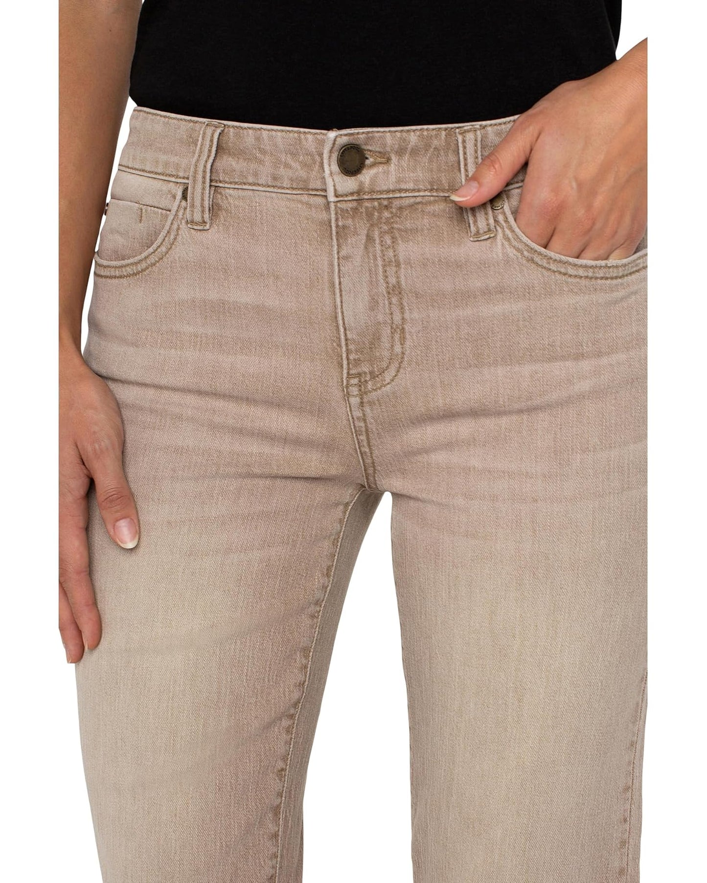Liv Non-Skinny Skinny Vintage Wash Jeans. Style LVLM7853WFW