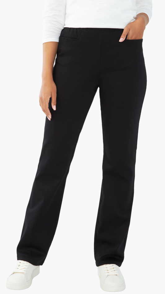 Petite Suzanne Pull On Bootcut Jean. Style FD859106N-EBN