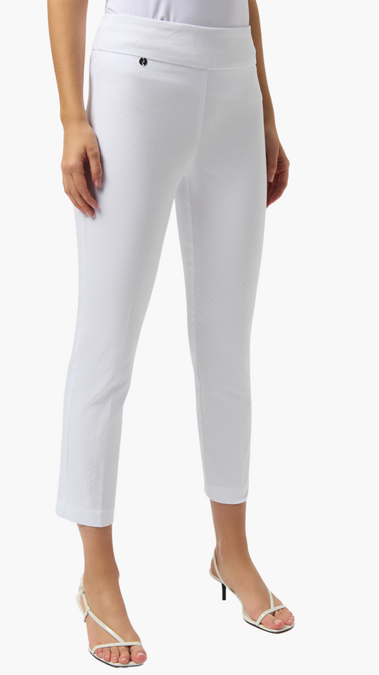 Textured Jacquard Pull On Cropped Bottoms. Style JR251256
