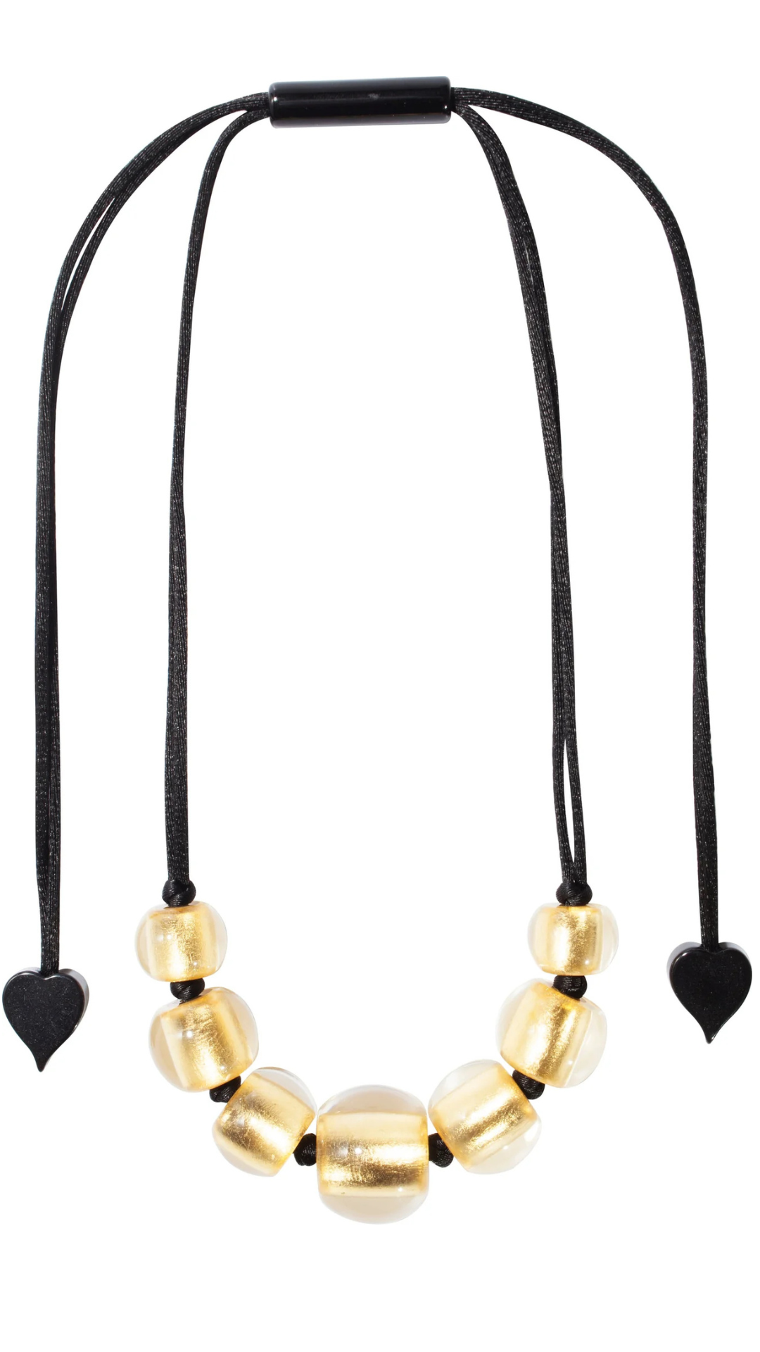 Precious Collection - Gold Beaded Necklace. Style 1000126G000Q07