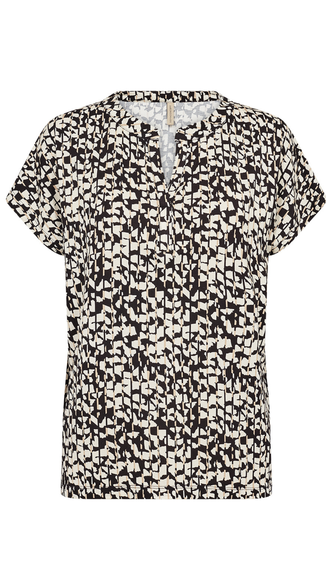 Lightweight Printed Dolman Sleeve Top. Style SOYA4S26889