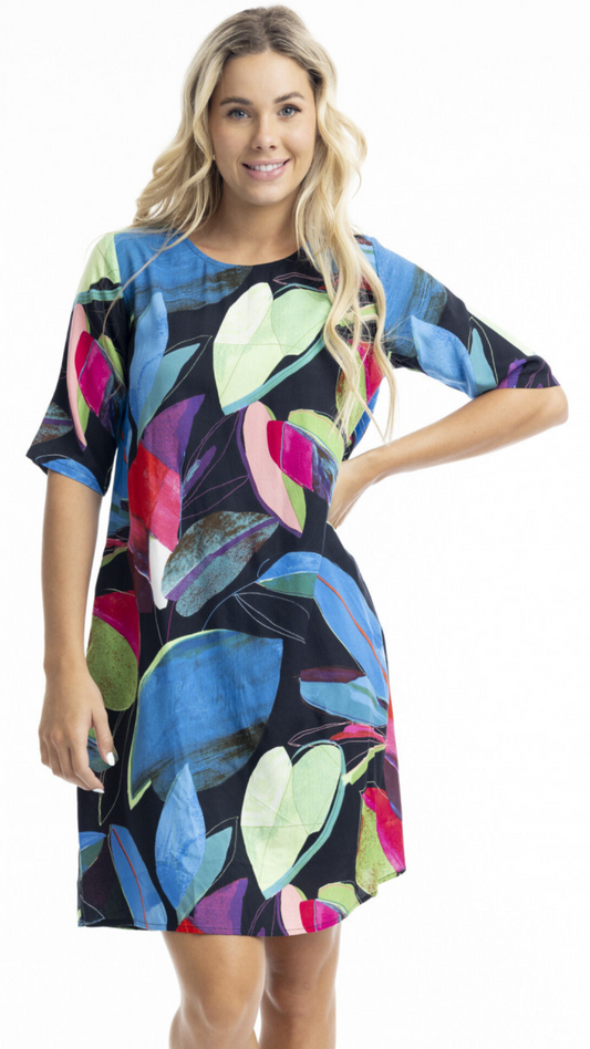 Contemporary Seychelles Printed Dress. Style ORI91010