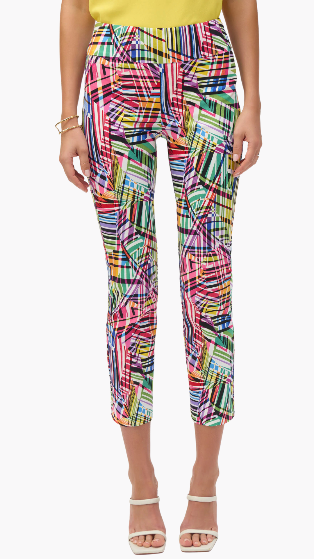 Millennium Print Straight Leg Pant. Style JR252233