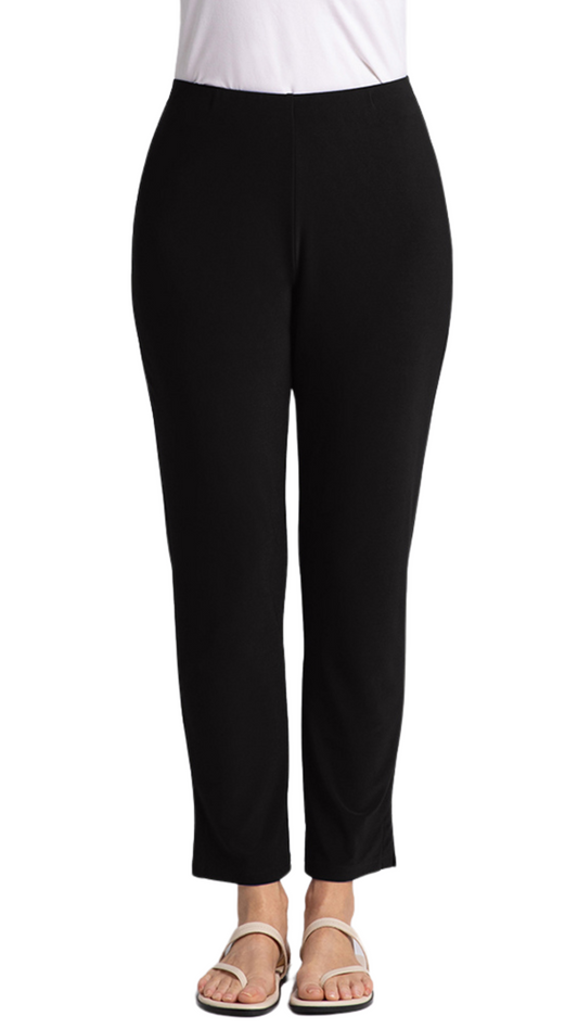 Black Pull-On Narrow Pant. Style SI2748MBLK