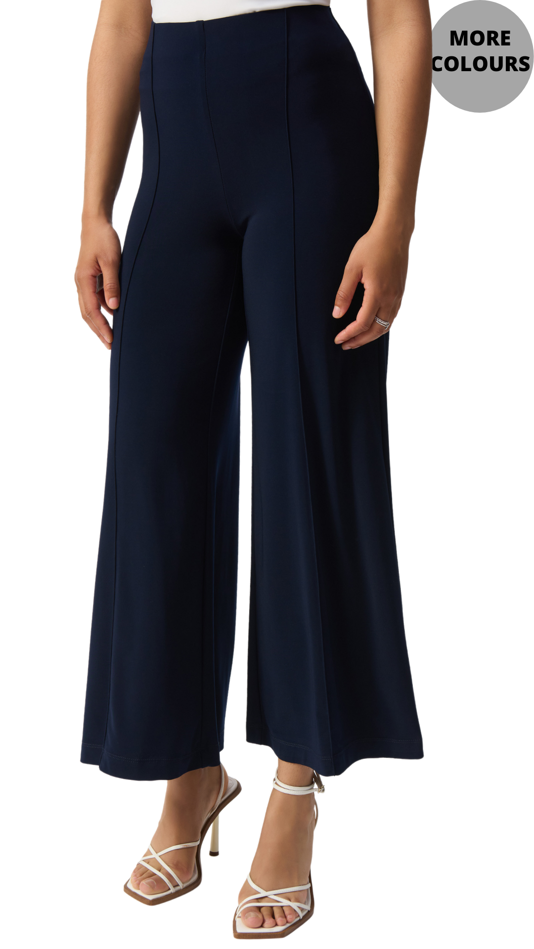Pull On Wide Leg Centre Seam Pant. Style JR251017