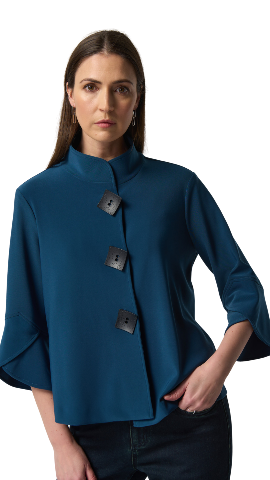 Classic Trapeze Jacket. Style JR193198TT