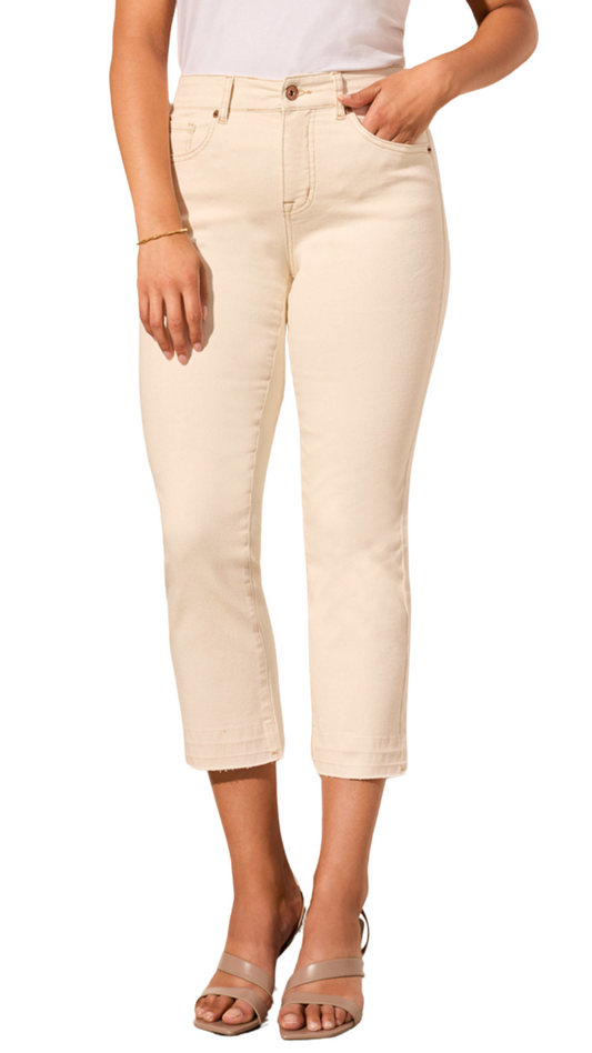 Sophia Micro Flare Crop Jeans. Style TR7735O-4744