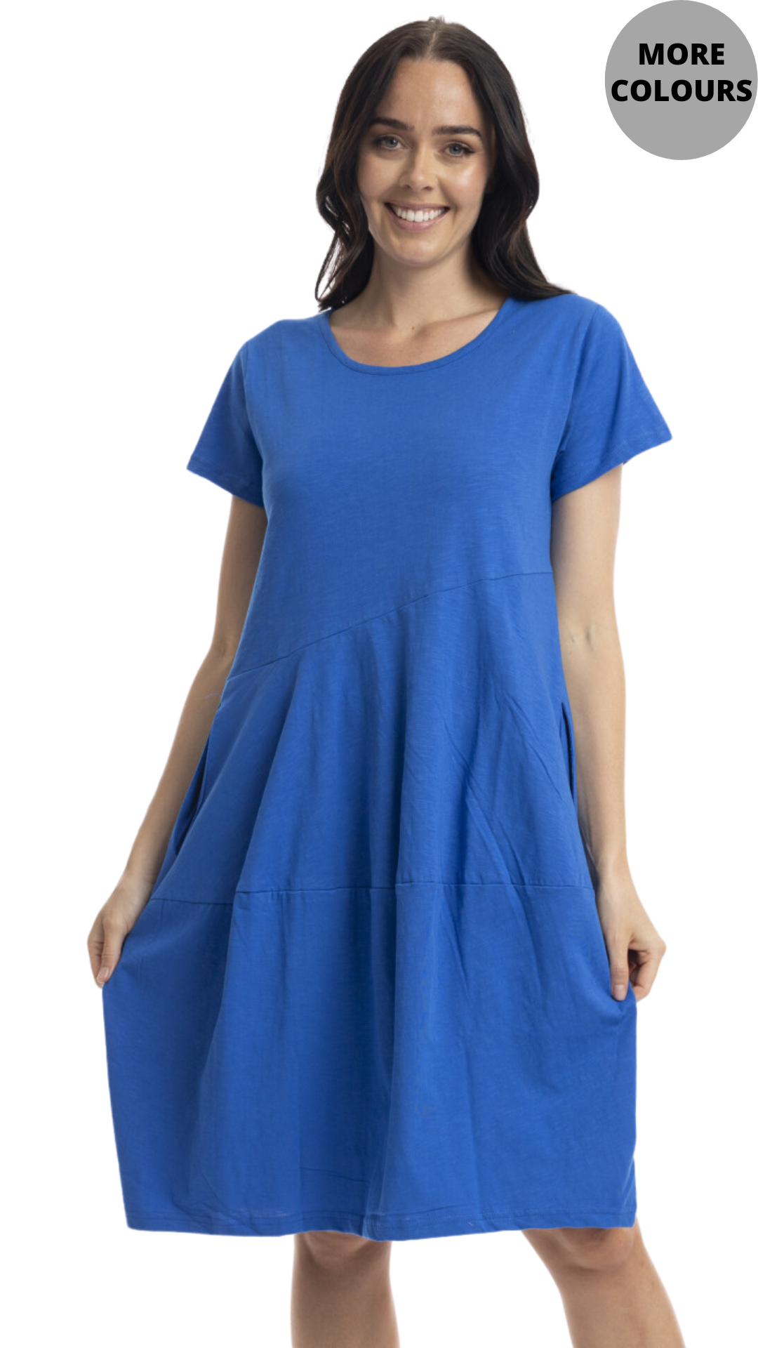 Short Sleeve Bubble Dress. Style ORI1134
