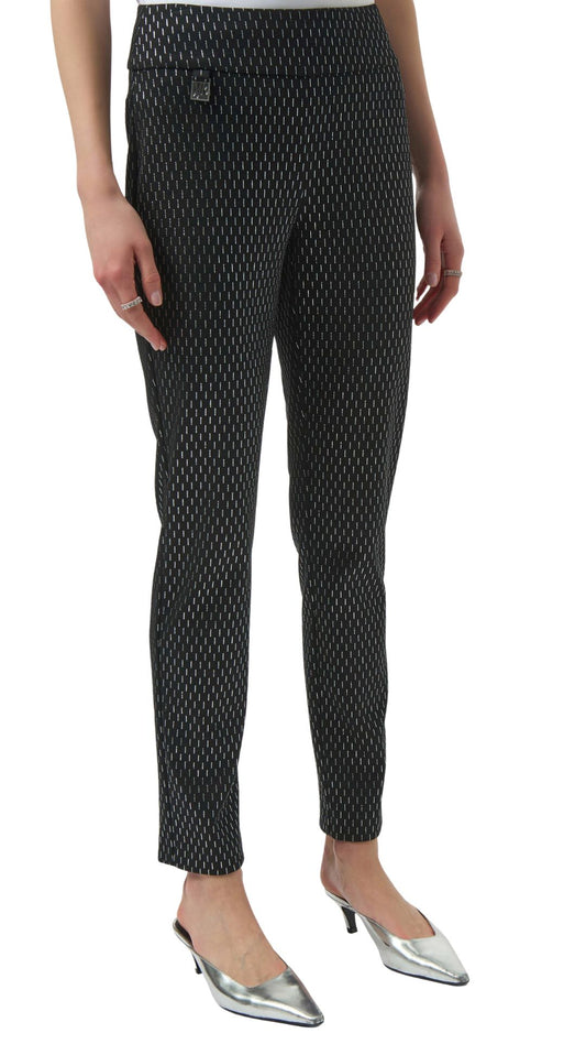 Foiled Heavy Knit Slim Fit Pant. Style JR254143
