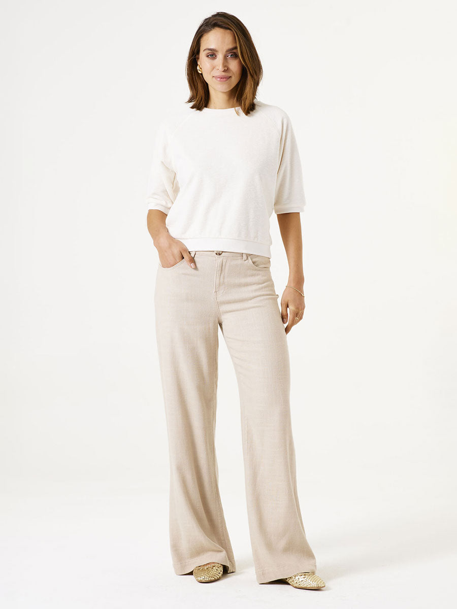 Raglan Half Sleeve Terry Top. Style GARD50060