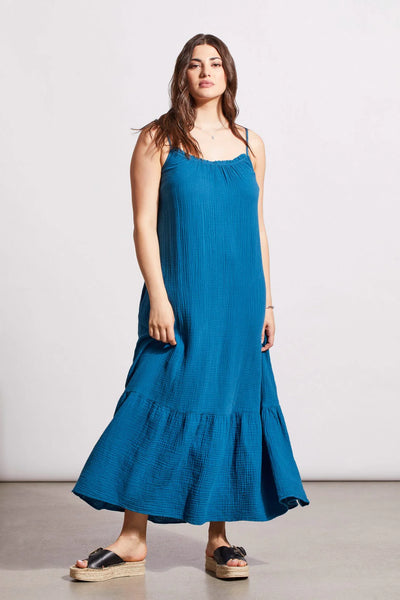 Size Inclusive Cotton Maxi Dress. Style TR5348V-4555