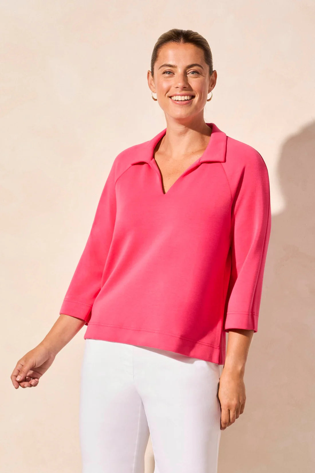 Techno Lux Johnny Collar Polo Top. Style TR2137O-3390