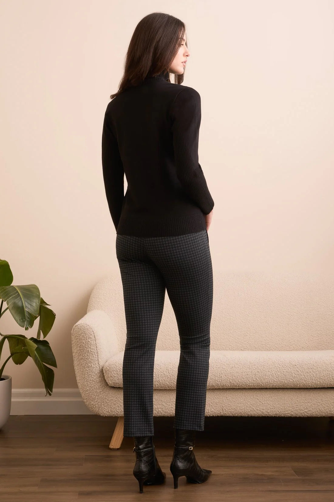 Turtleneck Long Sleeve Soft Sweater. Style TR2292O-835