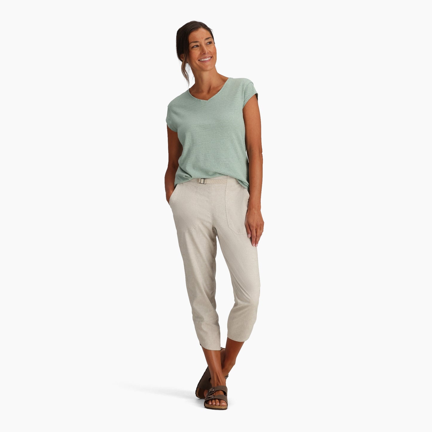 Hempline Lightweight Capri. Style RYRY624004