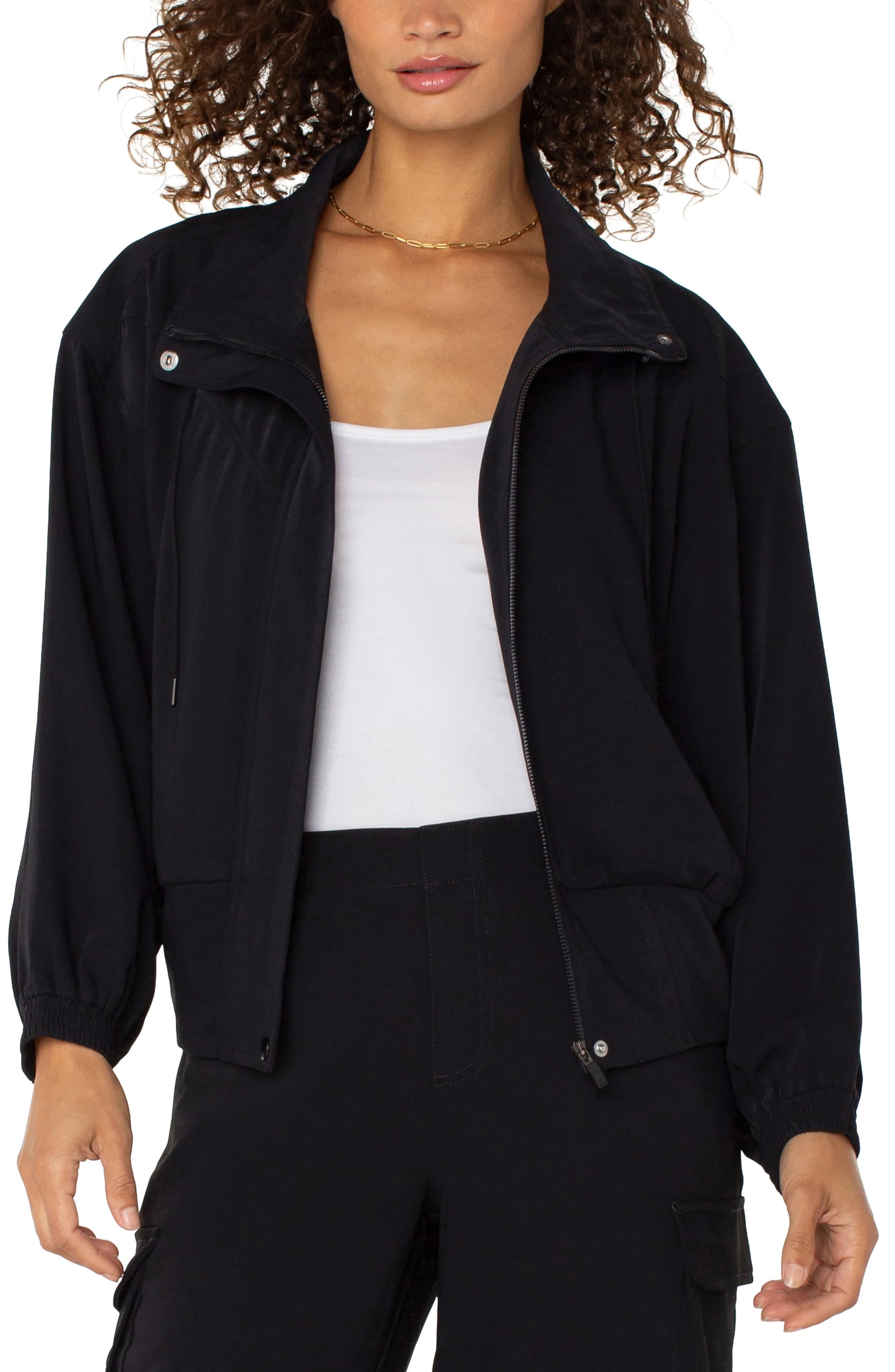 Zip Up Dolman Jacket. Style LVM1A30MP3