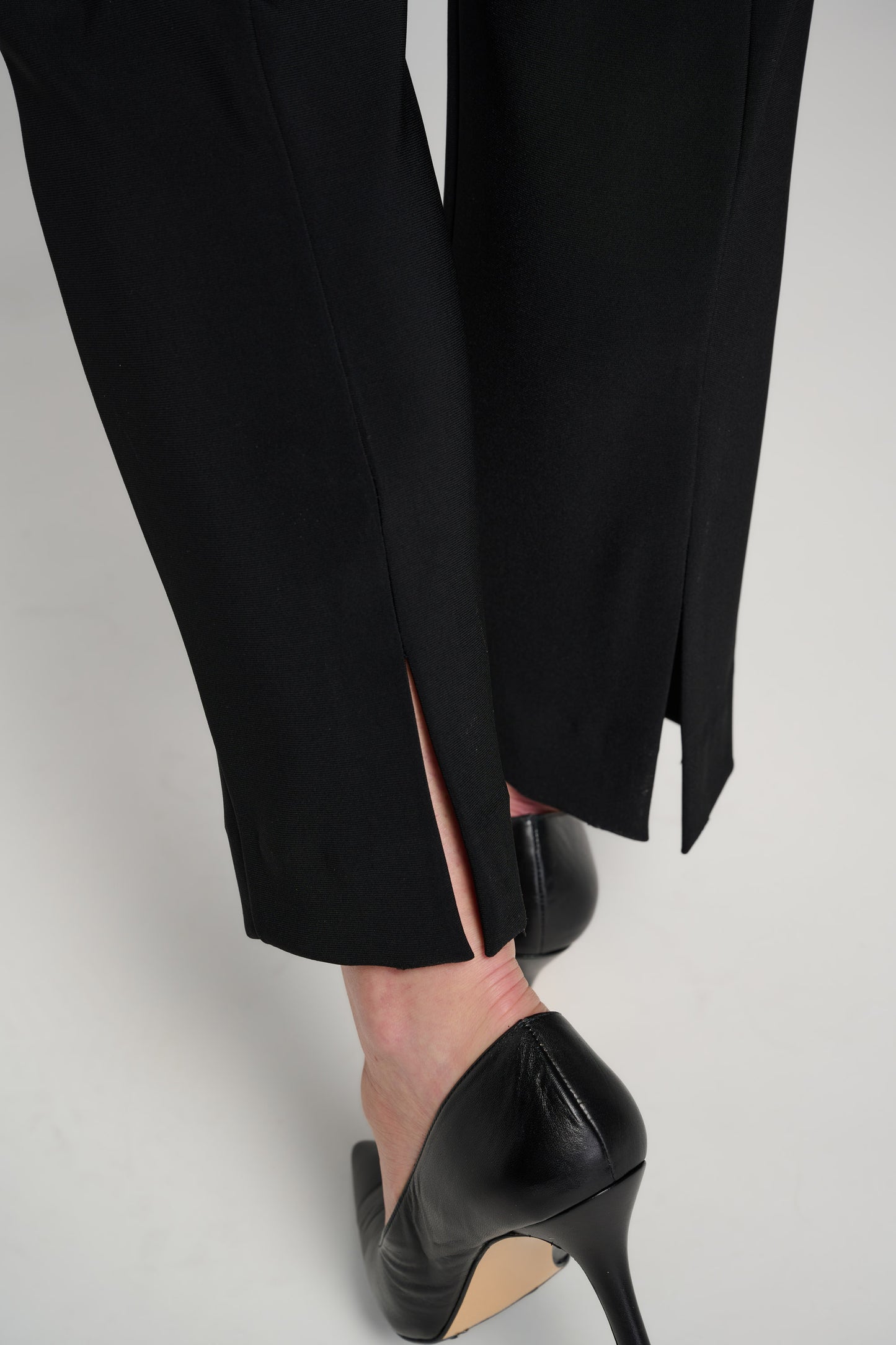 Pull On Ankle Slit Pant in Multiple Colours. Style JR143105