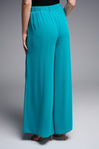 Wide Leg Sheer Overlay Pant in Multiple Colours. Style JR223751