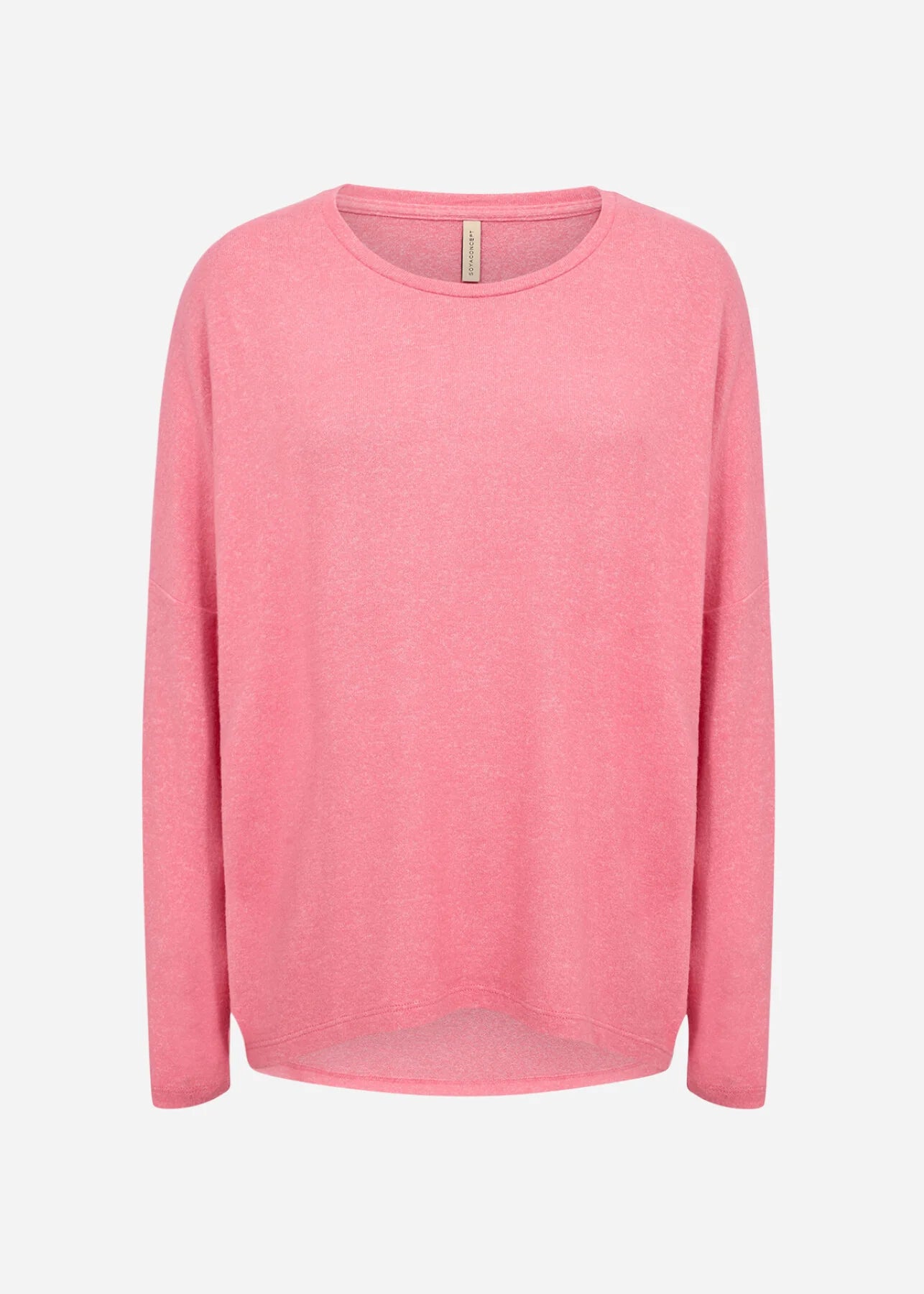 Long Sleeve Round Neck Drop Shoulder Top. Style SOYA24788