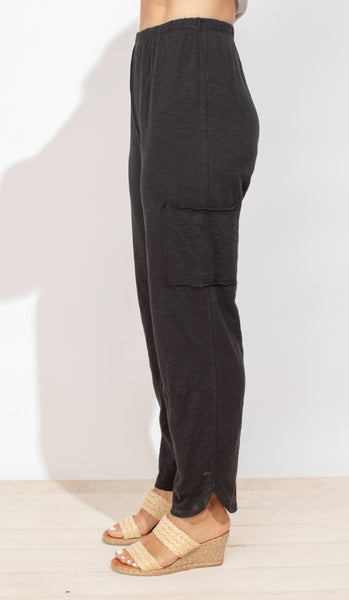 Side Pocket Cotton Ankle Pant. Style ESC60017