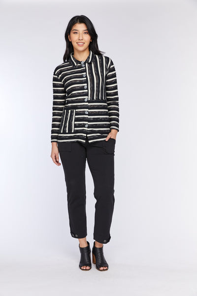Vancouver Multi Striped Top. Style NB12078