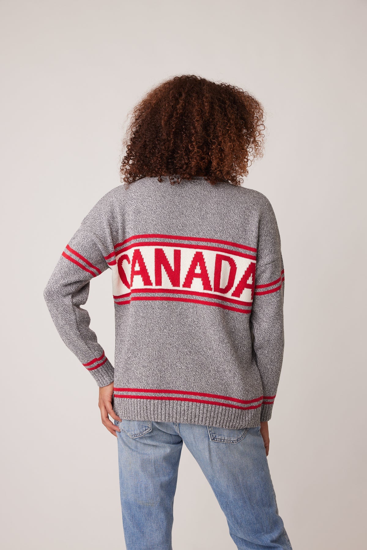 Rolled Edge Canada Sweater. Style PH87314