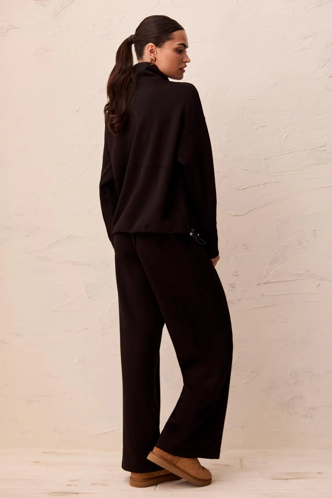 Techno Lux Quarter-Zip Funnel Neck Pullover. Style TR3188O-3390