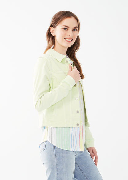 Euro Twill Cropped Jacket. Style FD1449511