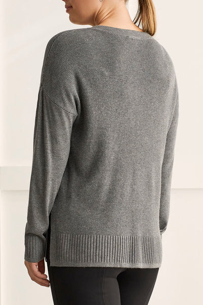 V-Neck Sweater in Multiple Solid Colours. Style TR1491O-133