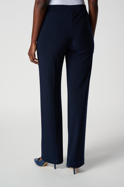 Pull On Straight Leg Pant in Black or Midnight. Style JR153088