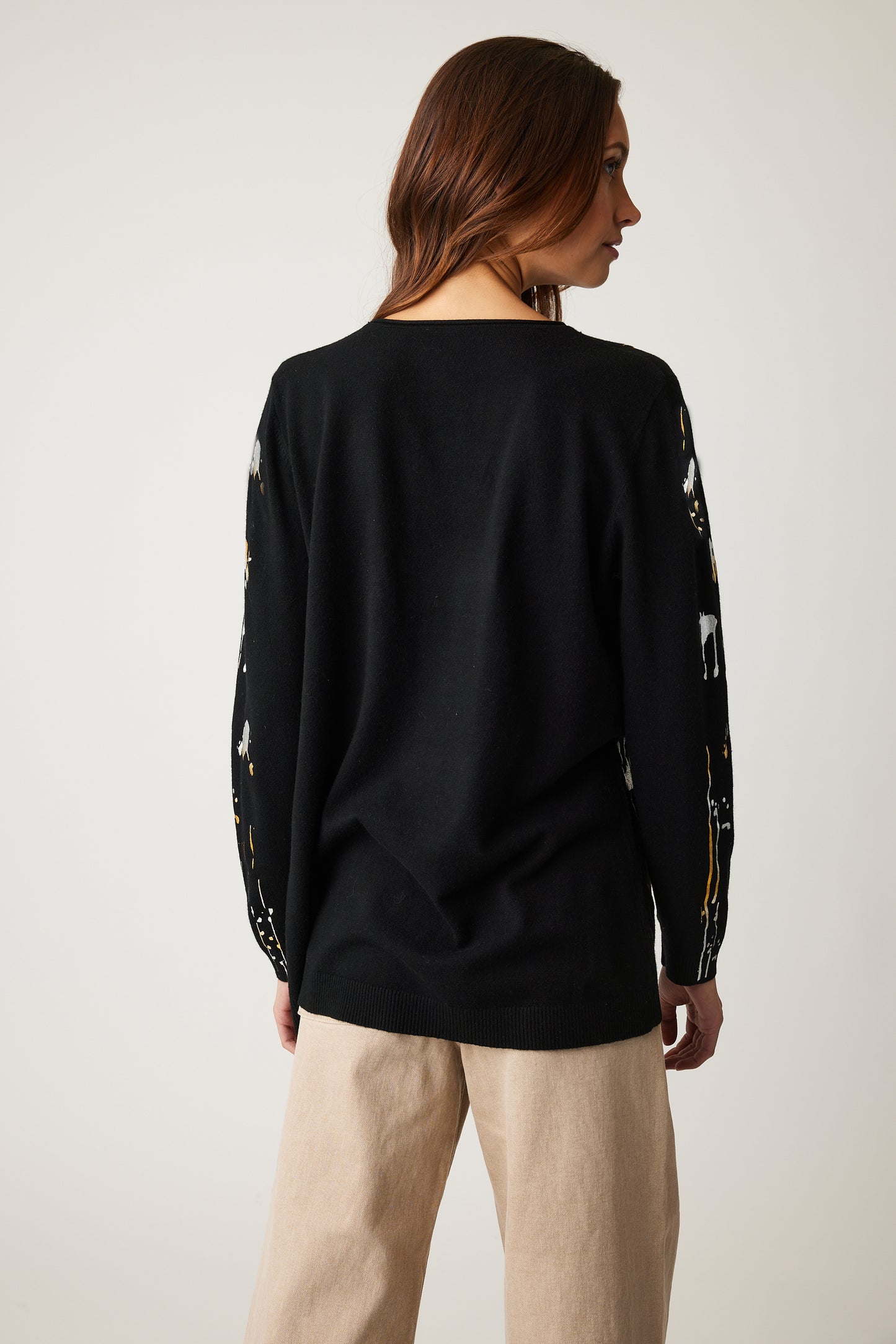 Maya Drip Lightweight Sweater. Style PH15708