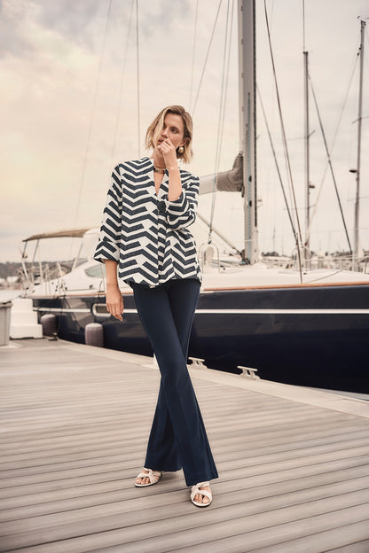 Pull On Flared Leg Pant. Style JR163099