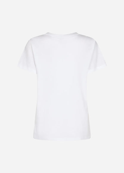 Basic Cotton Short Sleeve Round Neck Top. Style SOYA25689