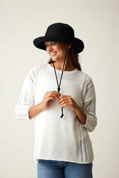 Botanist Brim Cotton Hat. Style PH17558