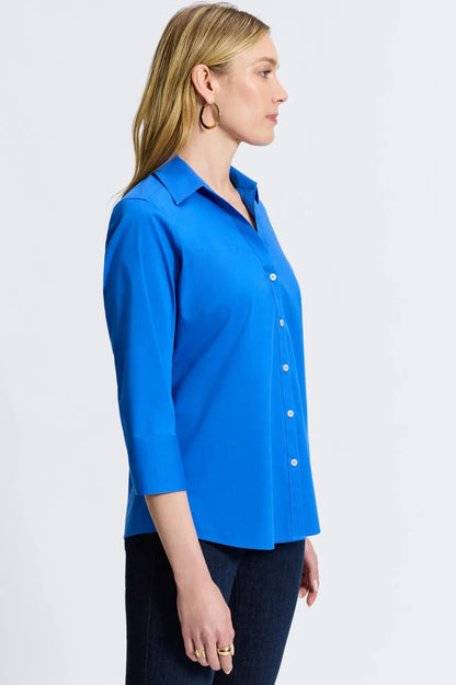 Mary Stretch No Iron Blouse. Style FC185062F4