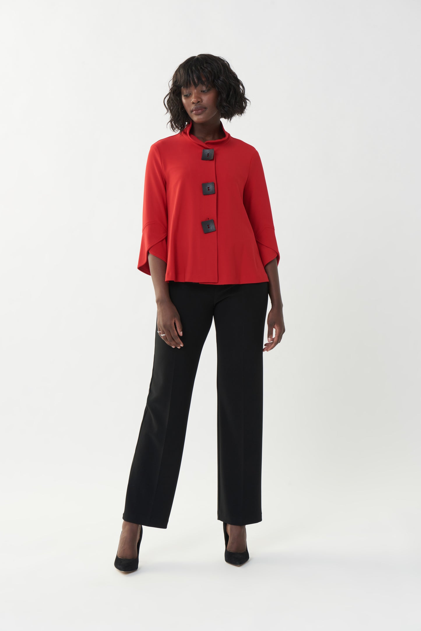 Classic Trapeze Jacket in Multiple Colours. Style JR193198TT