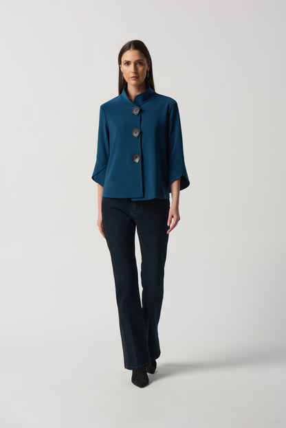 Classic Trapeze Jacket in Multiple Colours. Style JR193198TT