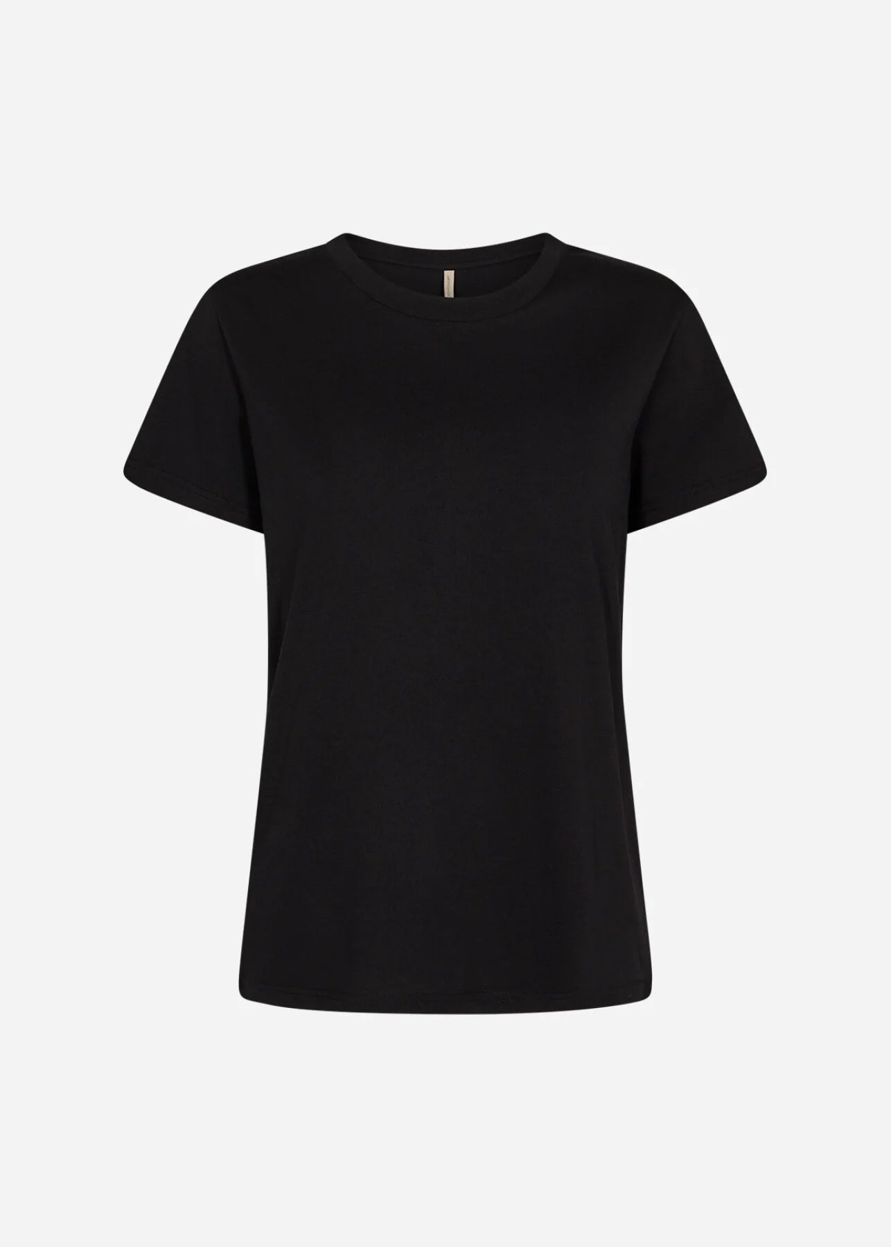 Basic Cotton Short Sleeve Round Neck Top. Style SOYA25689