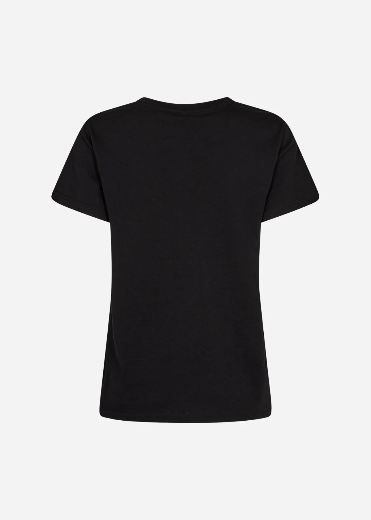 Basic Cotton Short Sleeve Round Neck Top. Style SOYA25689