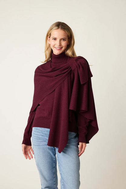 One Size Knit Covi Wrap. Style PH22081